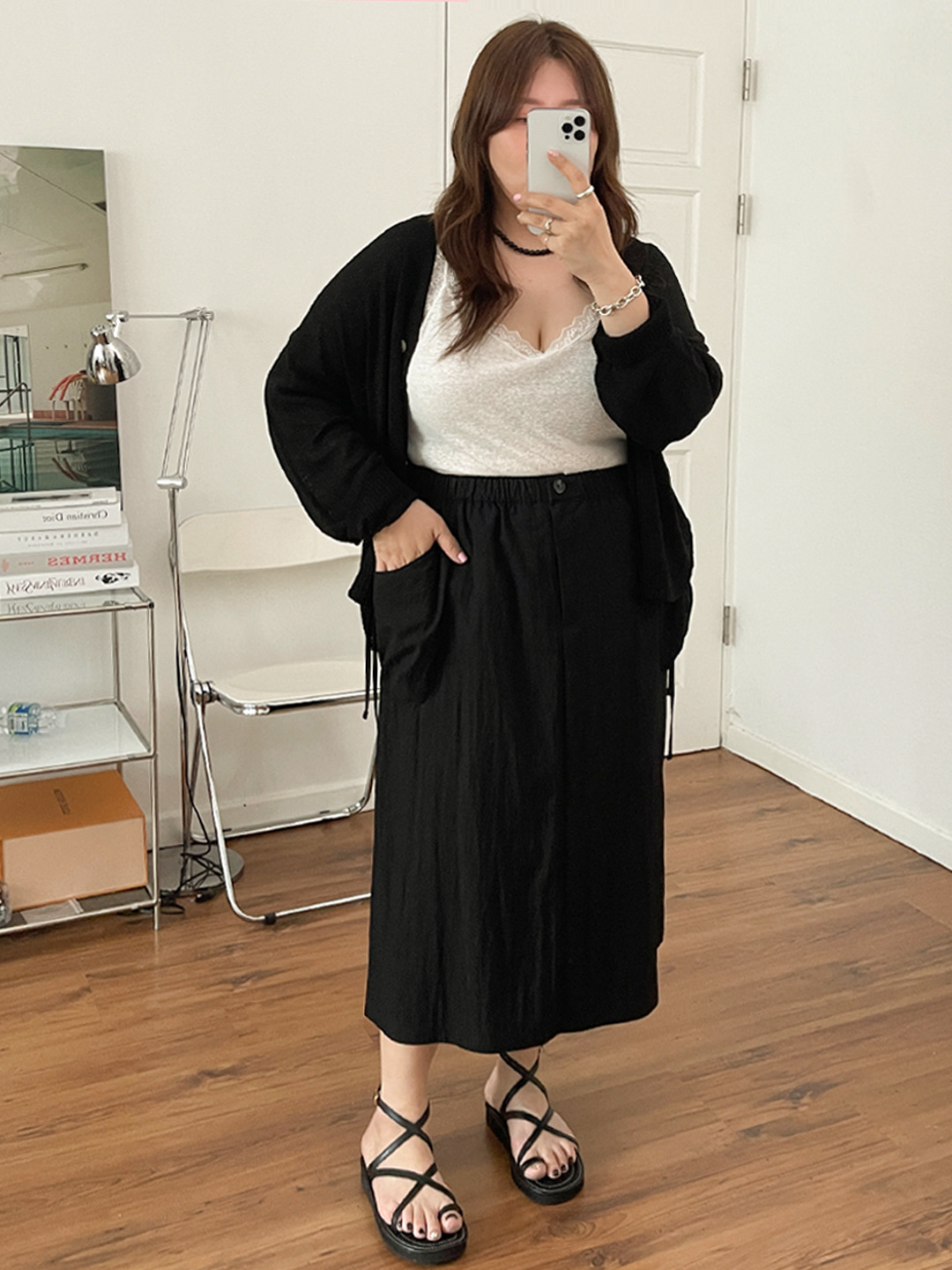 레이핀 부클 가디건 : 리나 마켓
