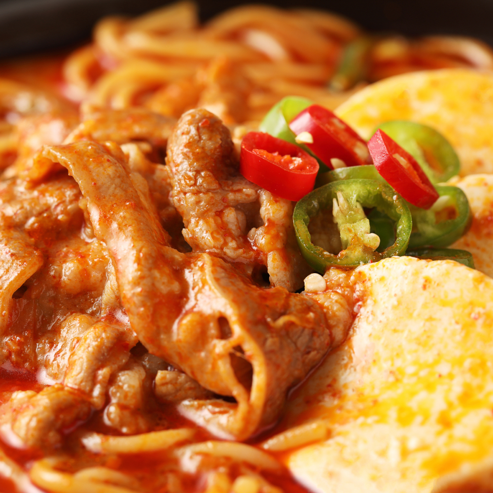 푸딩프렙 우삼겹 쫄면 순두부용 키트 450g x 2개 밀키트 간편조리세트 - 상세 이미지 2