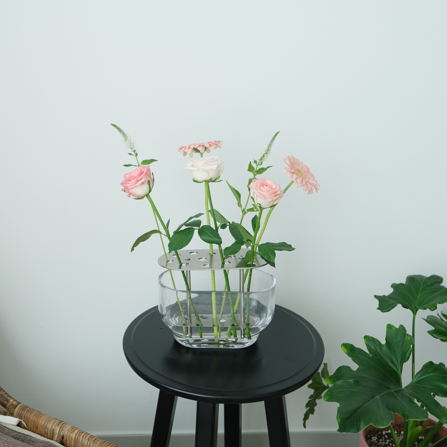 네르하 이케바나화병 유리 화병 꽃병 무광에디션