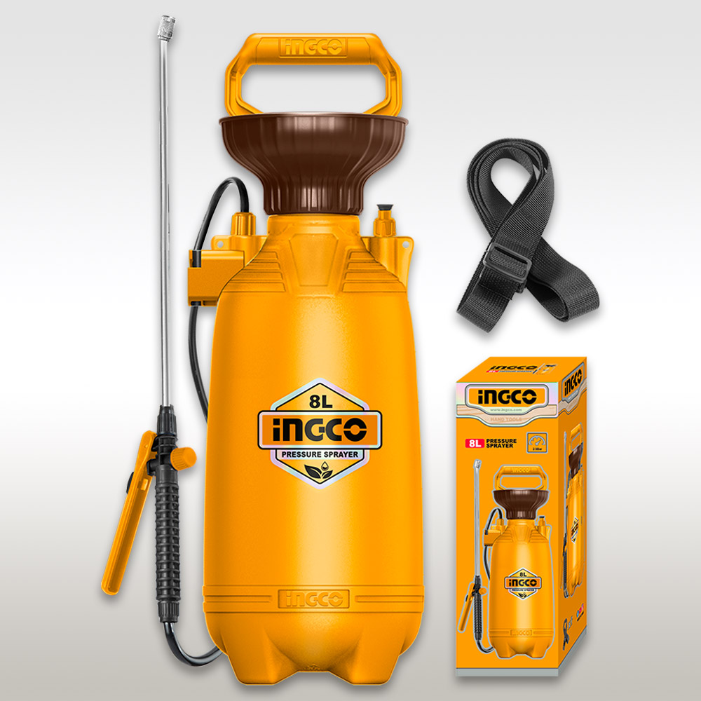 잉코 압축분무기 8L 물조리개 세차 원예 농약