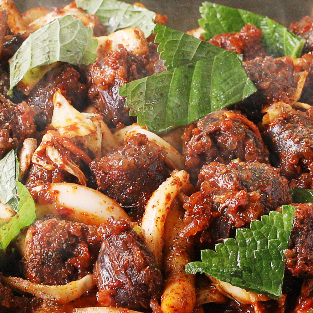 푸딩프렙 매콤순대볶음 470g 안주 야식 캠핑 냉동 밀키트 간편조리세트 - 상세 이미지 5