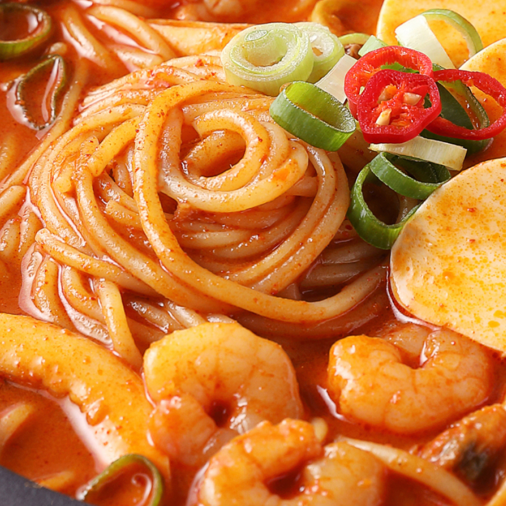 푸딩프렙 해물 쫄면 순두부용 키트 450g 밀키트 간편조리세트 - 상세 이미지 5