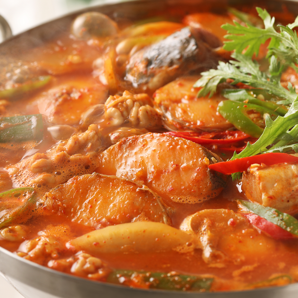 푸딩프렙 얼큰 동태탕 600g 명태곤이 북어육수 밀키트 간편조리세트 - 상세 이미지 5