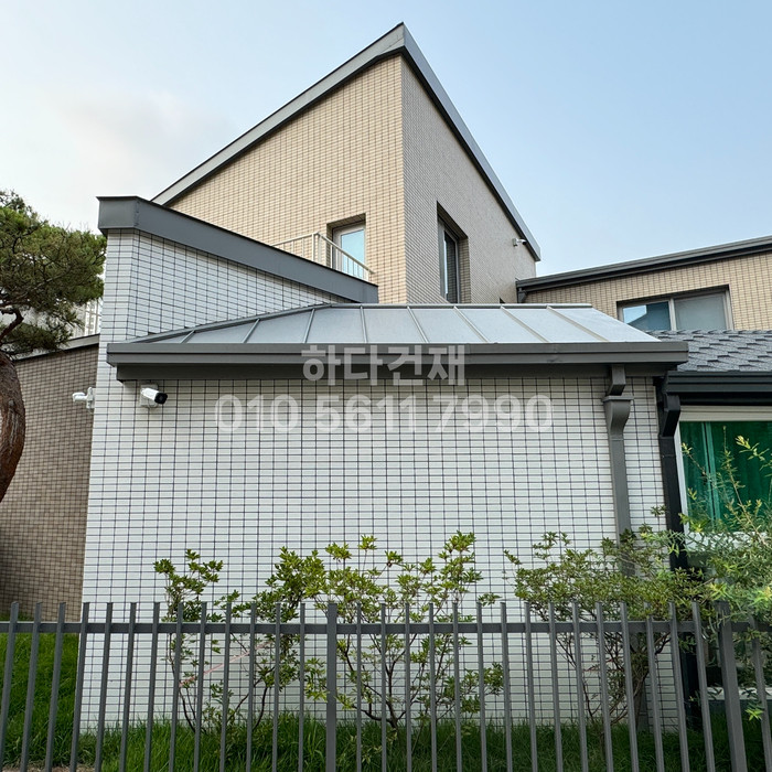 아이콧료와 안센트타일 501 세로결 시공사례 / 하다건재 아이코트료와 ICOTRYOWA 일본타일