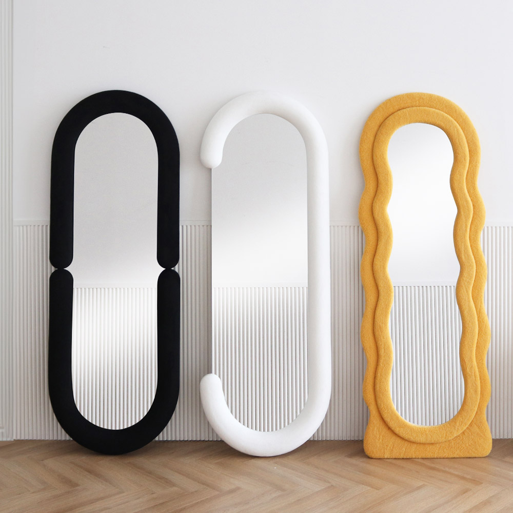 비알프렌드 에끌레 벽걸이 스탠드 프레임 고급 대형 전신거울 포토존(2color)