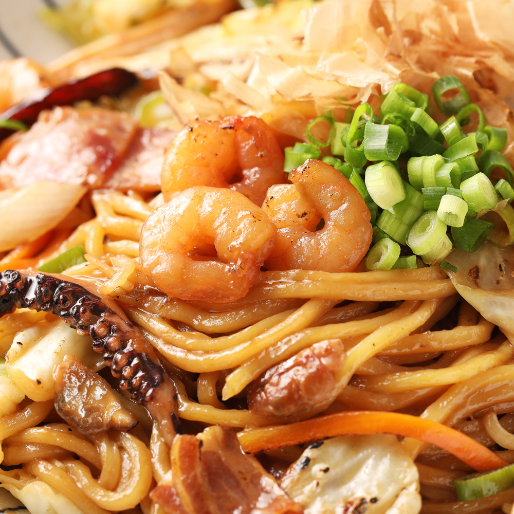 푸딩프렙 해물 야끼소바 450g 밀키트 오리엔탈 퓨전일식 볶음우동 - 상세 이미지 3