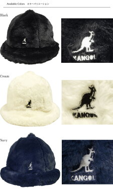 캉골 KANGOL 페이크 에코 퍼 캐주얼 버킷햇 벙거지 모자 9컬러 - 상세 이미지 2