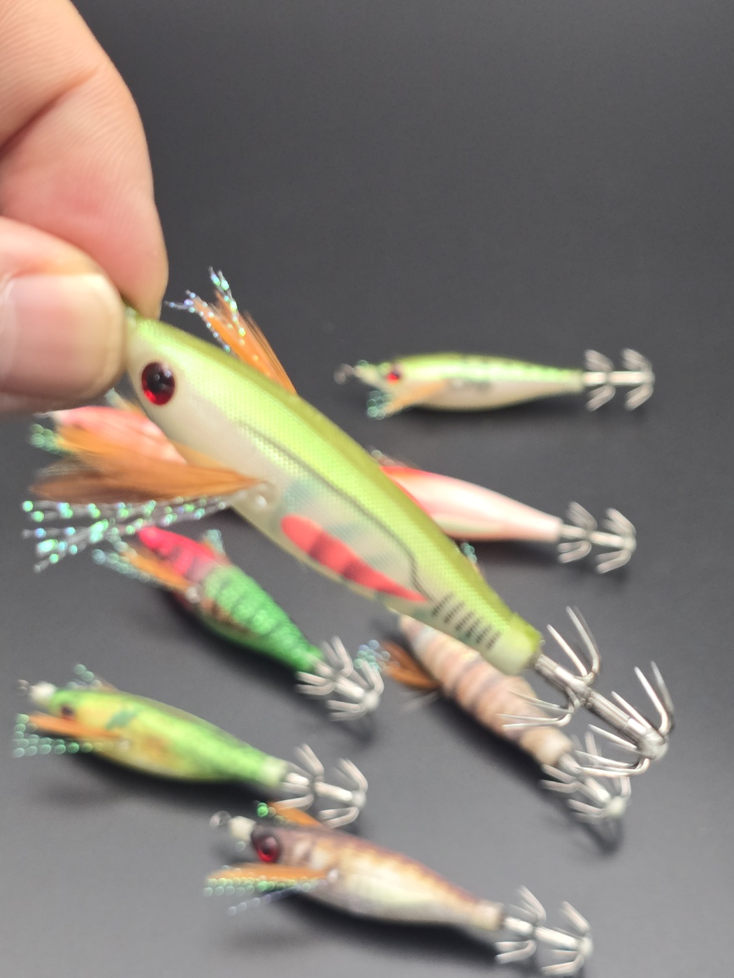 24 키우라 네로 에기 55mm 스몰 야광 쭈꾸미 갑오징어 문어 틴셀 아이비 aj 애기 - 상세 이미지 3