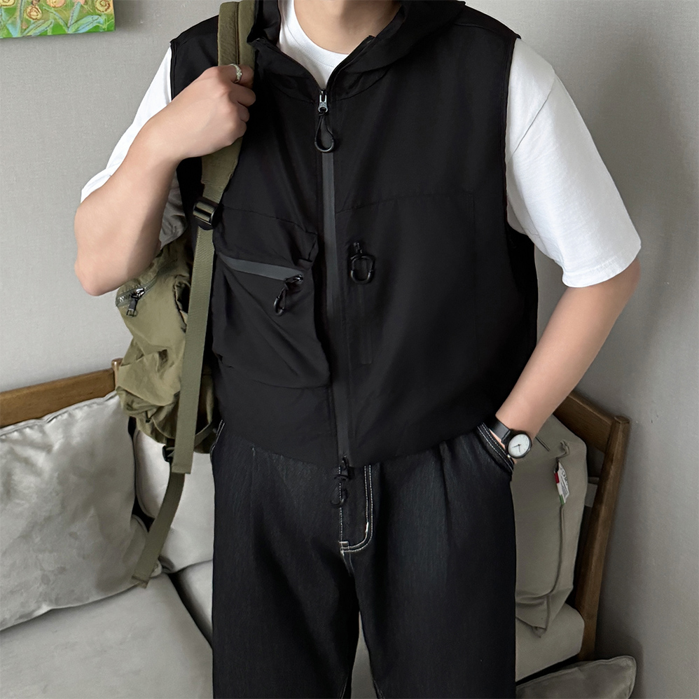 1+1 테크웨어 전술조끼 캠핑조끼 - 상세 이미지 3