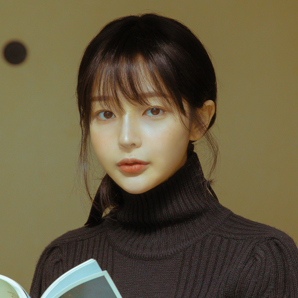 수제 탑커버 시스루뱅 루즈 C컬 (모스트사) 정수리 가벼운 부분가발 - 상세 이미지 3
