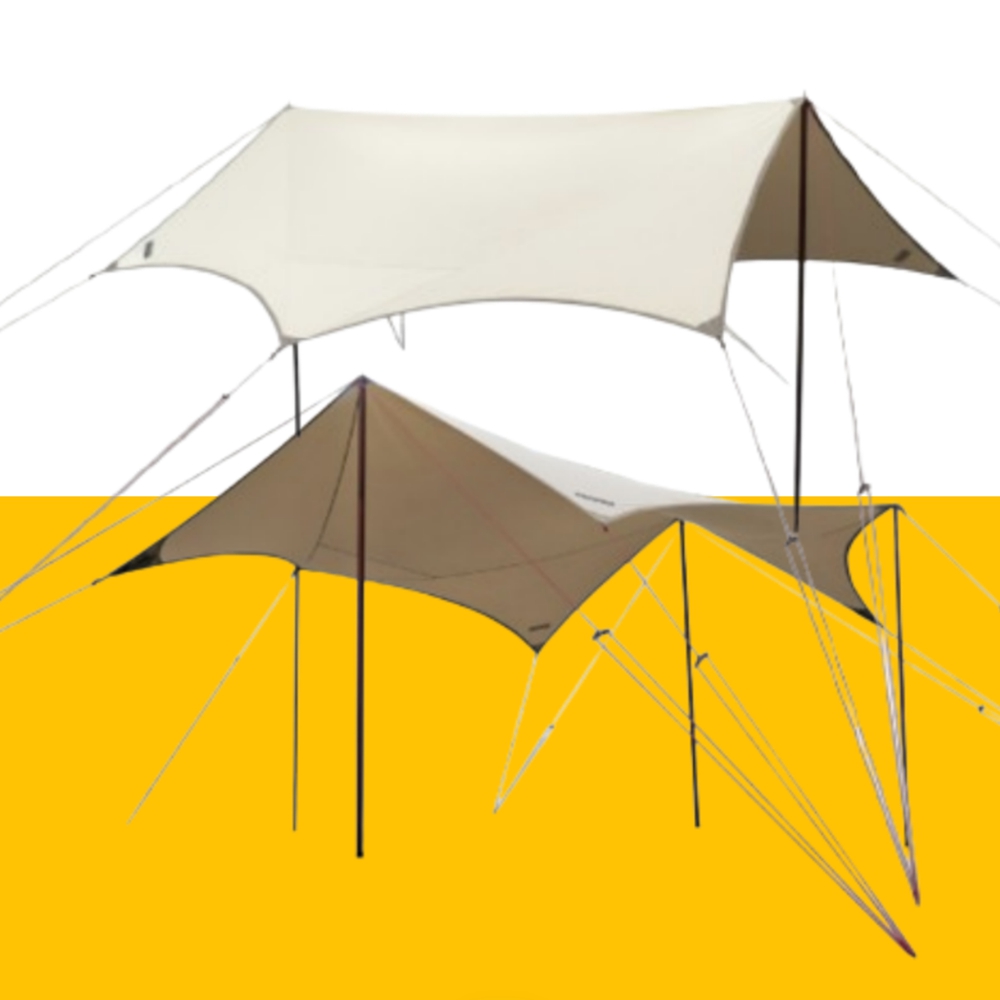 노스피크 노드 헥사 타프 그늘막 대형 타프