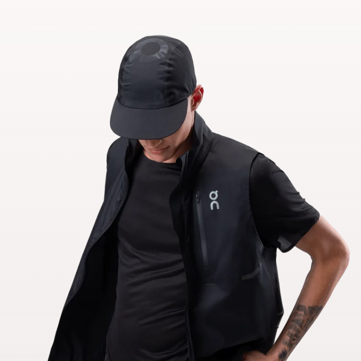 ON 온러닝 제로 캡 ZERO CAP 경량 런닝 모자 블랙 33300963 - 상세 이미지 3