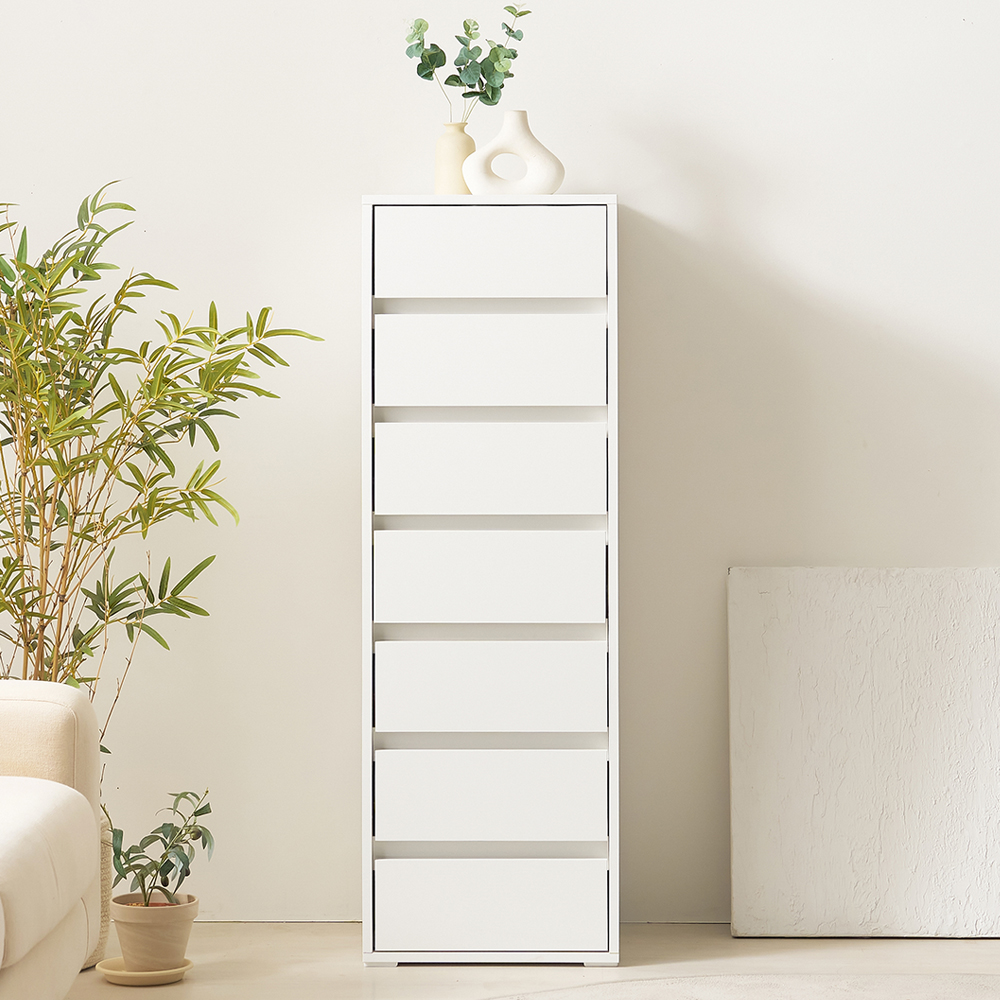 서랍장 수납장 LPM 400 7단 뉴모닝