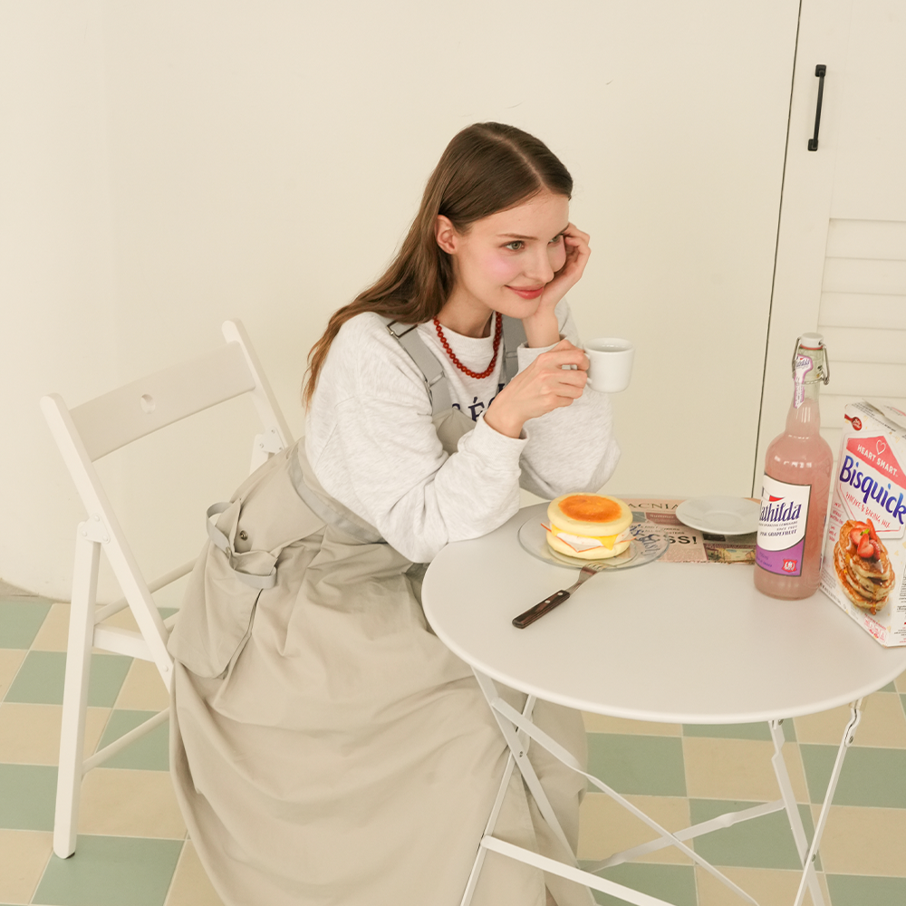 루카너스 하이디 에이프런 방수 미용앞치마 네일앞치마 카페 공방 애견미용 자체제작 2종