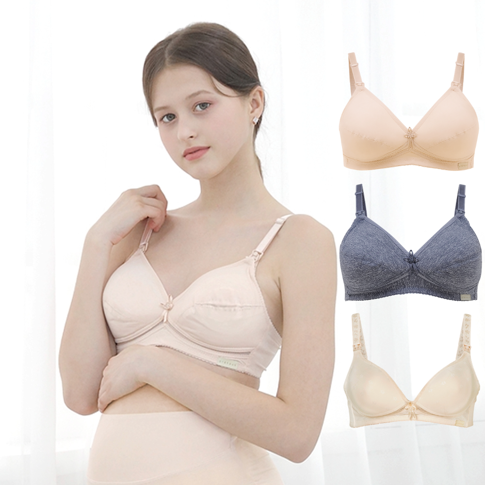 프라하우스 리베 수유브라 노와이어 임산부브래지어 빅사이즈수유브라 상품 이미지