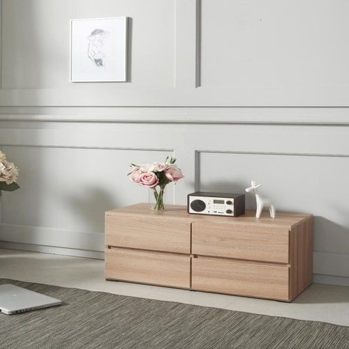 이정가구 루시드 2단 TV거실장 티비장식장 티비다이 1200