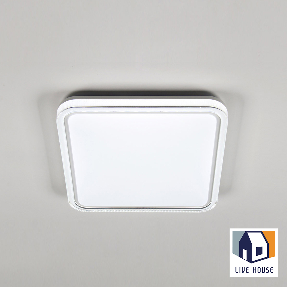 IOT 방등 블루투스 와이파이 리모컨 전등 LED 방등 에코 풀리스 사각 방등 - 상세 이미지 4