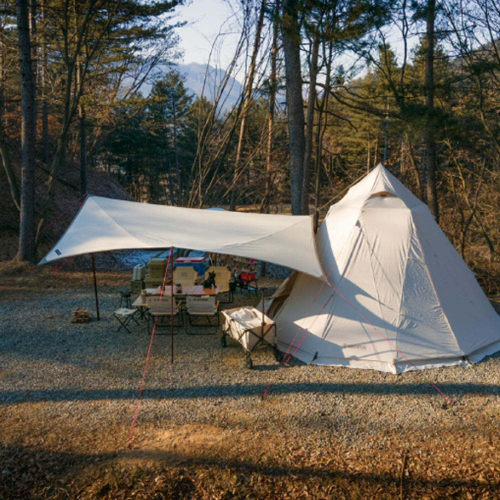 노스피크 노드 헥사 타프 그늘막 대형 타프