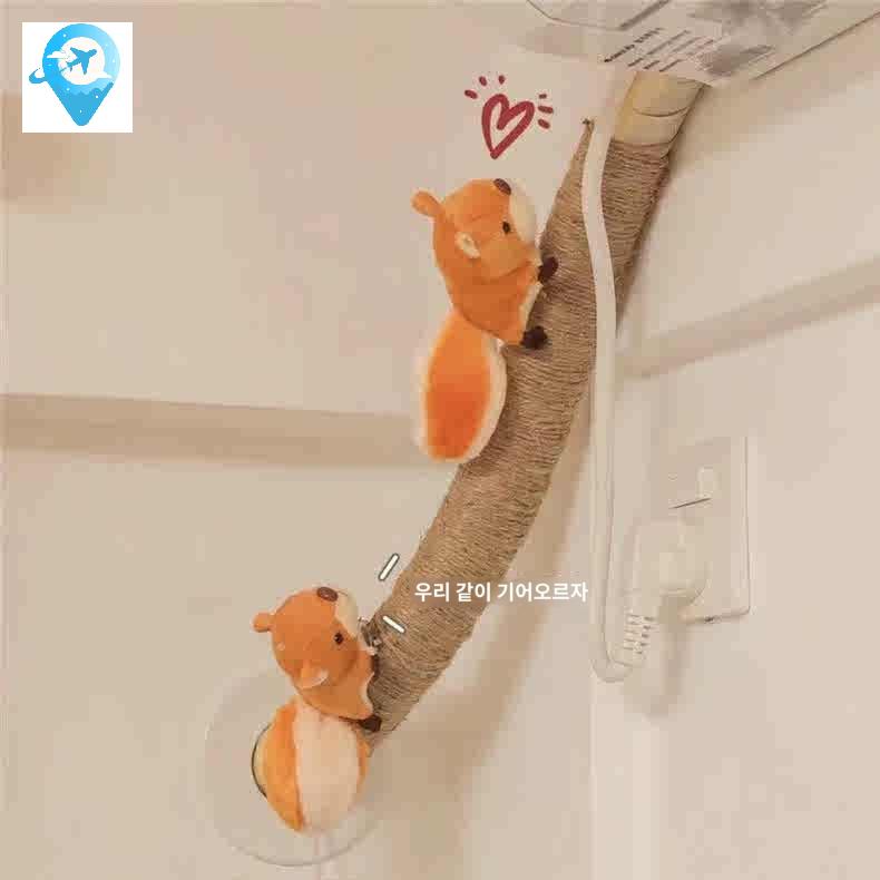 보호대 장식 호스 가림막 커버 덮개 하수관 인테리어 에어컨배관가리개 - 상품 이미지