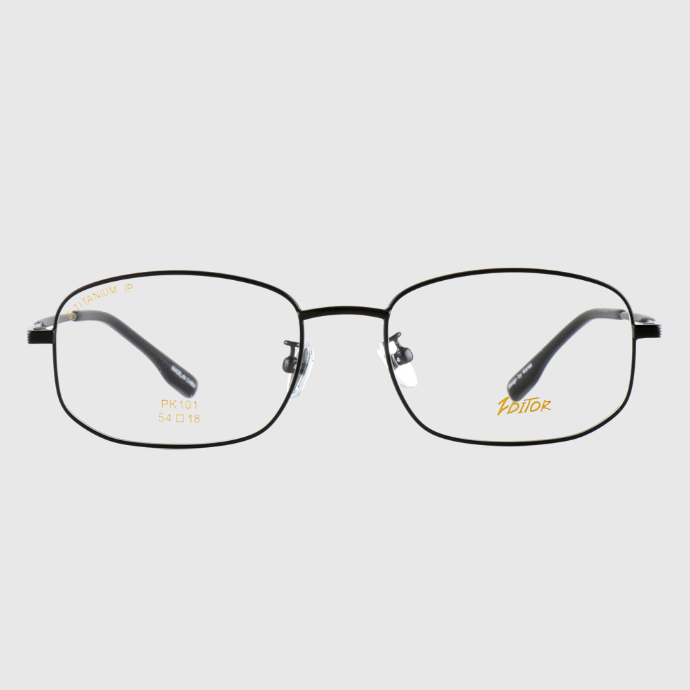 블루라이트차단 사각 가벼운 티타늄 안경테