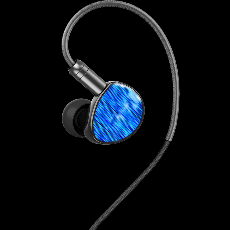 LETSHUOER Soloist 실리콘 융합 케블라 다이나믹 드라이버 IEM 헤드폰