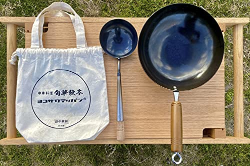 제트 슬로우 Jet Slow 요코자와 철판 테판 아이언 웍 중화 냄비 22cm - 상세 이미지 2