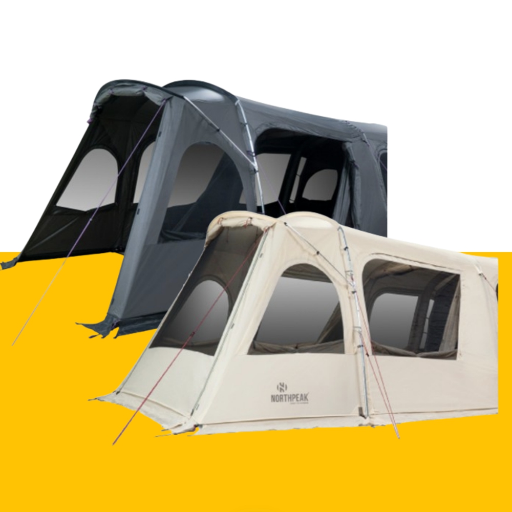 노스피크 네오 어닝 텐트 카 도킹 차박 텐트