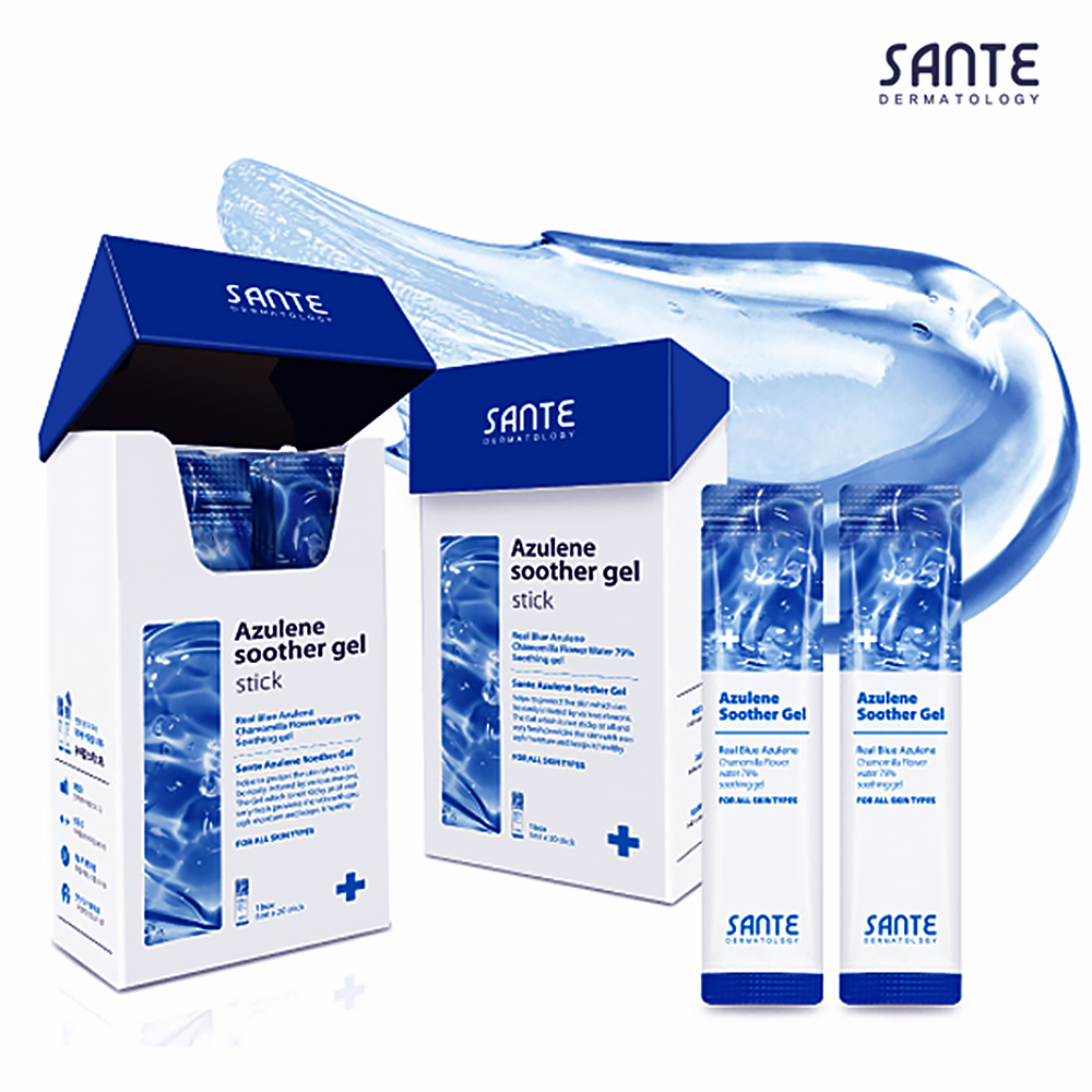 상떼 아줄렌 수더겔 스틱(5ml x20개) 피부진정겔 - 상품 이미지