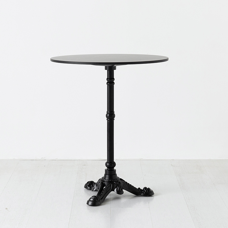 라네트 원형테이블 D60 HPL F형 600mm, 블랙 0691.8812