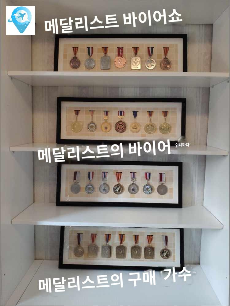 메달액자 훈장 마라톤 기념 스포츠 메달보관함 - 상세 이미지 4