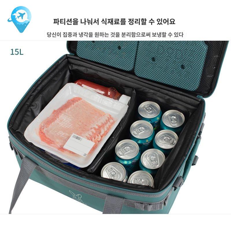 경량 사이즈 쿨러백 쉬운 취급하기 아이스박스 컴팩트 소프트 - 상세 이미지 4