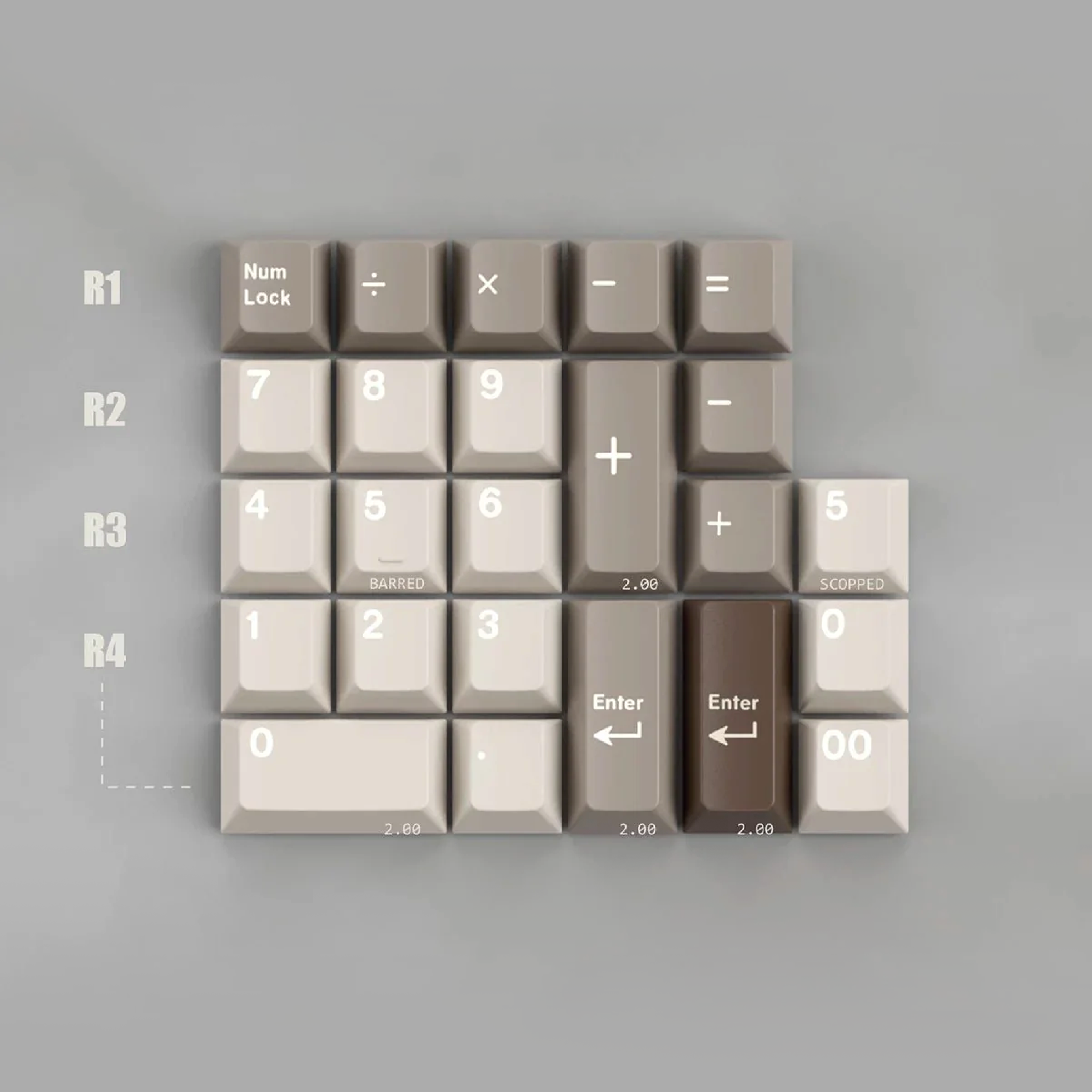 KEYKOBO Machinist 키캡 추가구성 알파 킷 등 - 상세 이미지 4