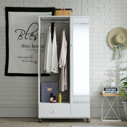 보잉보잉 800 높은행거 이동식 서랍 행거 드레스룸 - 상세 이미지 2