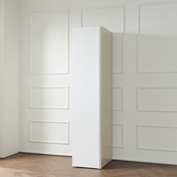 알렌 400 틈새수납장 이케아 틈새장 옷 거실 수납장 베란다 다용도 가방 전신 거울 거실 슬림 높은