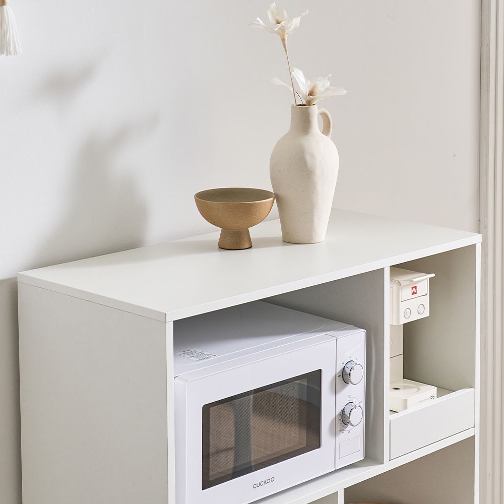 보리지 800 전자렌지대 주방 밥솥 렌지대 수납장