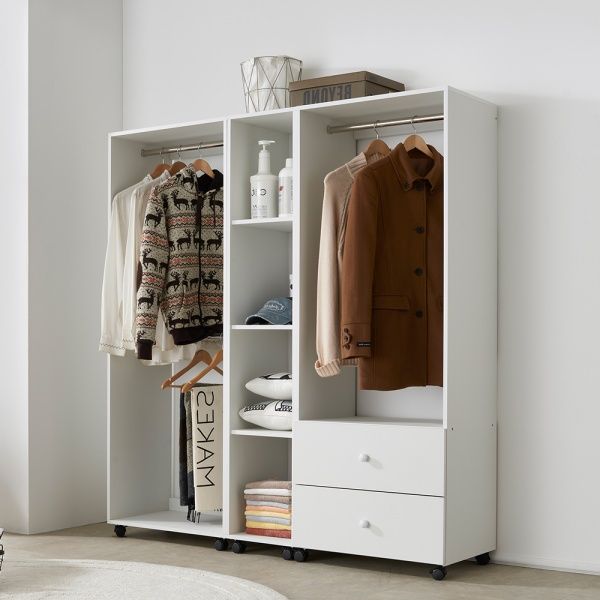 보잉보잉 시스템행거 1600 이동식 서랍 행거 드레스룸 - 상세 이미지 5