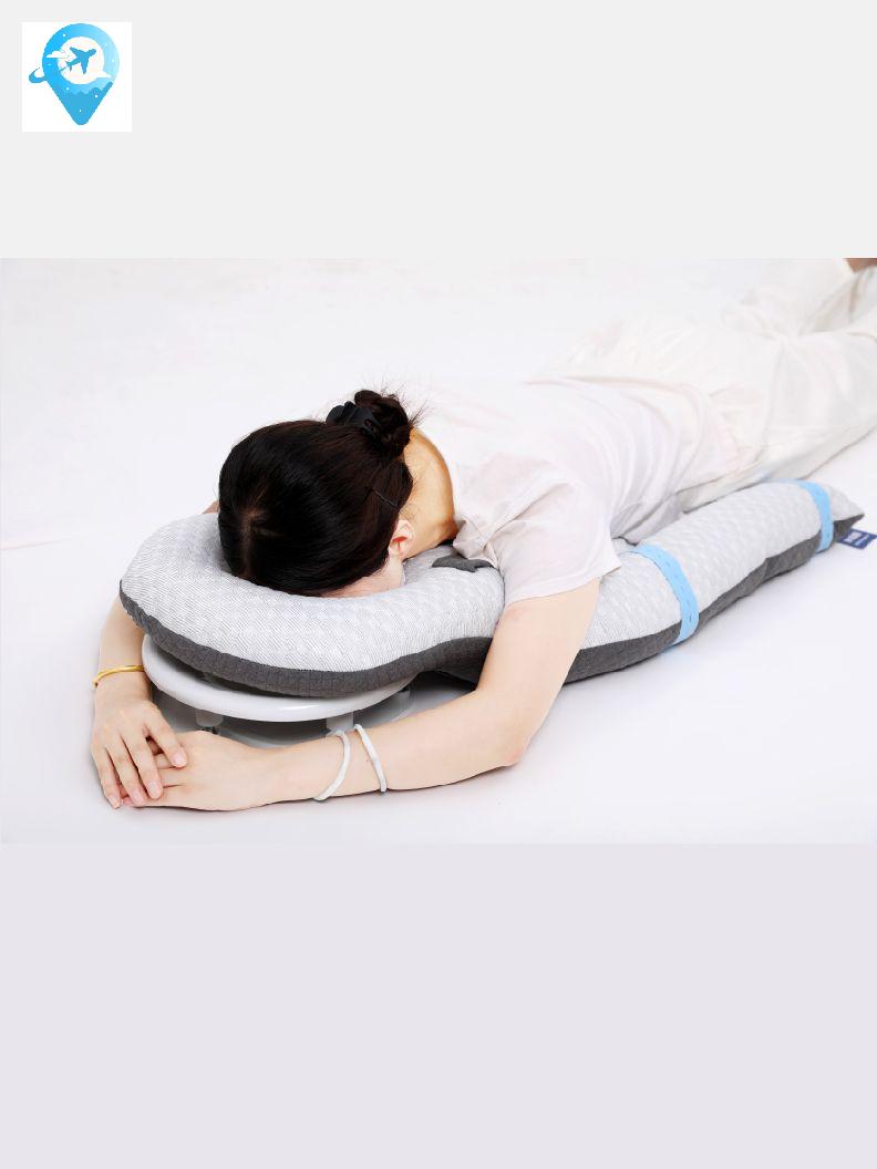 성형수술 수면 휴식 눈수술 베개 쿠션 엎드려자는베개 - 상품 이미지
