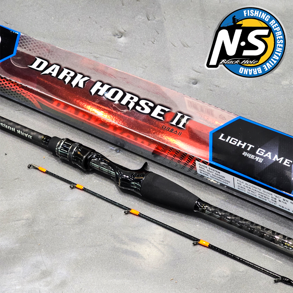 엔에스 다크호스 2 라이트게임 타이라바 외수질 광어다운샷 낚시대 B-672H2MF