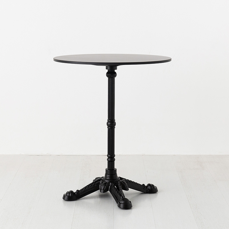 라네트 원형테이블 D60 HPL B형 600mm, 블랙 6047.8017