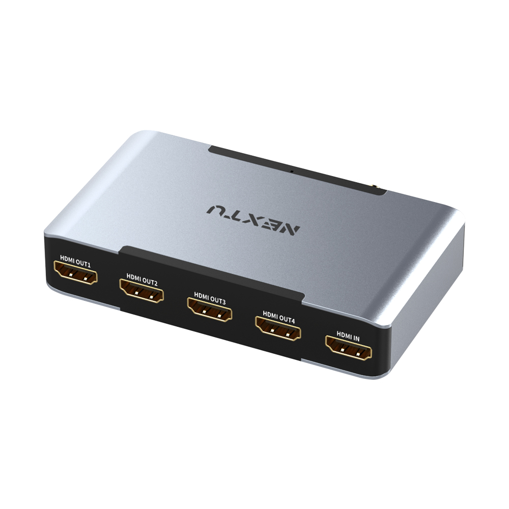 부요아 1대4 8K 모니터 HDMI 분배기 오디오 분리 다운스케일 - 상세 이미지 2