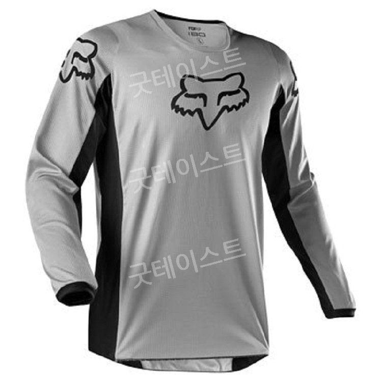 다운힐 저지 사계절 의류 자전거 사이클링 산악 MTB 바이크 오토바이 스포츠웨어 상의 A 그린블랙 XXXS - 상세 이미지 2