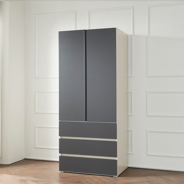 알렌 800 틈새수납장 틈새장 옷 거실 수납장 베란다 다용도 가방 전신 거울 거실 슬림 높은 - 상세 이미지 3