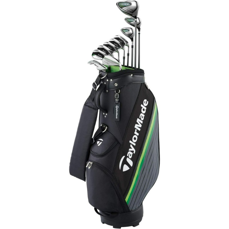 테일러메이드 남성 스피드라이트 RBZ SPEEDLITE 골프 클럽 10개 풀세트 캐디백 포함 : 비피지