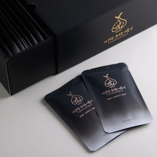 몸앤 더진한 흑마늘 더블업 의성 흑마늘즙 70ml x 30포 추석선물세트 제품 이미지