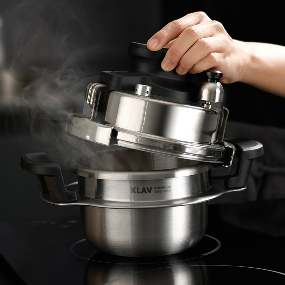 바겐슈타이거 통3중 스텐레스 가스 인덕션 솥밥 압력솥