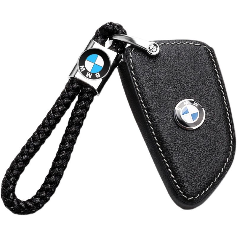 호환 BMW 키링 자동차 스마트키 가죽 키케이스 - 상품 이미지