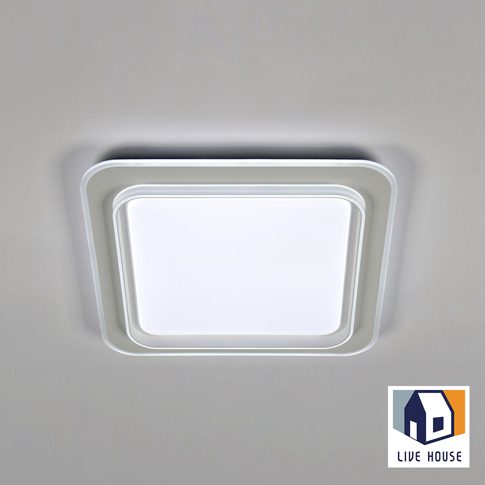 IOT 방등 블루투스 와이파이 리모컨 전등 LED 방등 에코 풀리스 사각 방등 - 상세 이미지 2