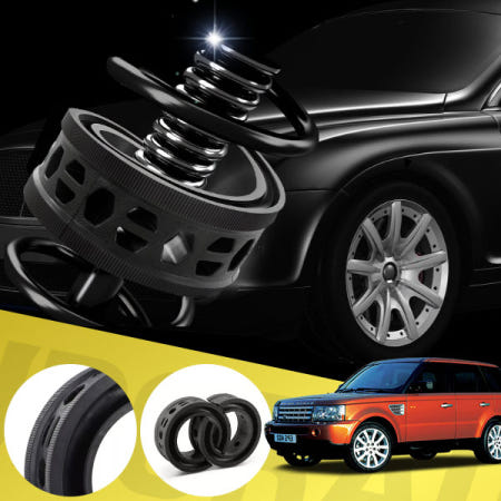 오토패스 레인지로버스포츠(~13) 충격흡수 숏업 블랙 완충기 세트