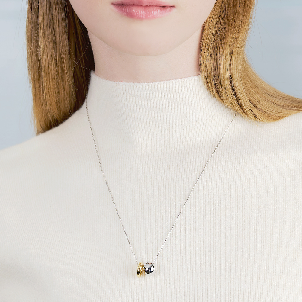앵브록스 deux ring necklace 후기, 태연 목걸이, 여자 목걸이 추천, 데일리 목걸이, 앵브록스 목걸이