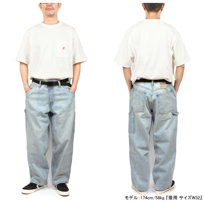 리바이스 Levi's BAGGY CARPENTER 카펜터 청바지 실버탭 A7489 2컬러 - 상세 이미지 5